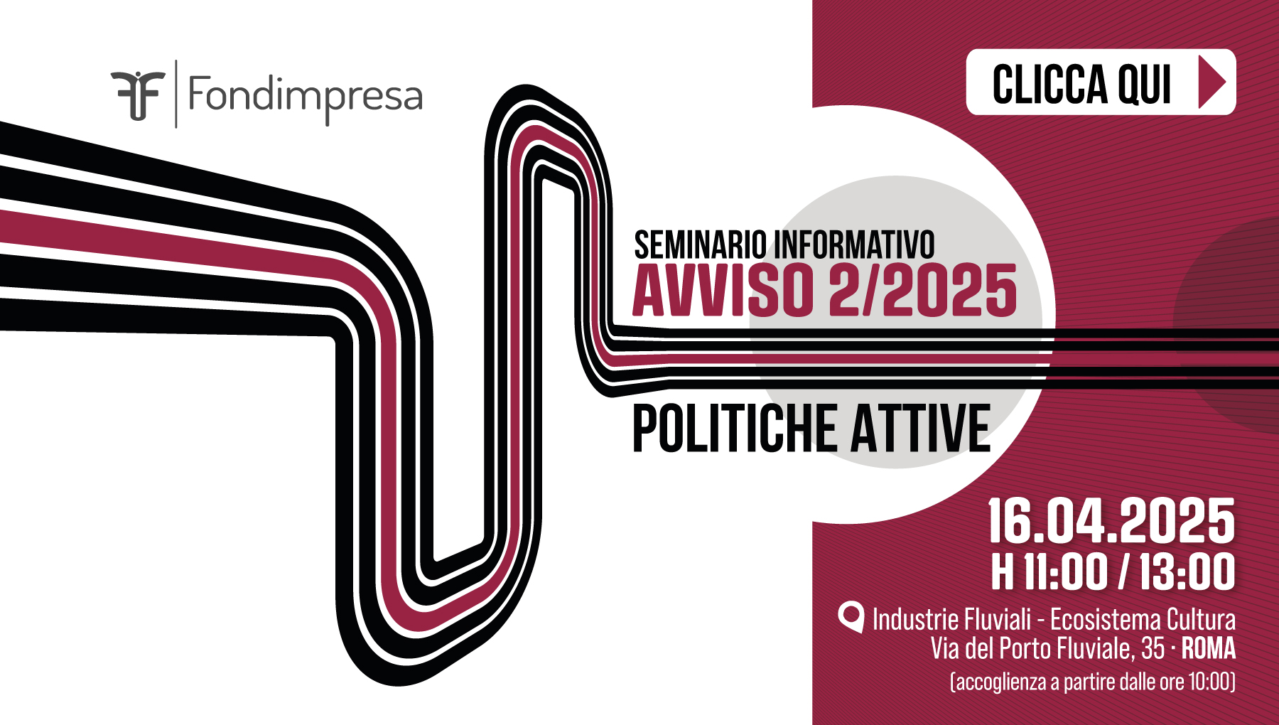 Slider Evento Seminario Informativo Avviso 2/2025